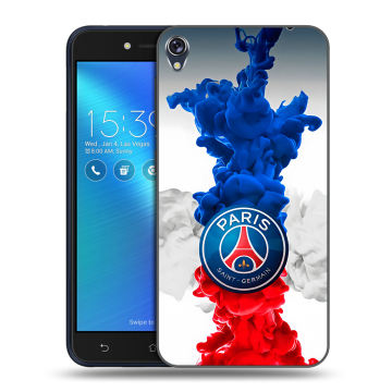 Силиконовый чехол на Asus ZenFone Live с принтом PSG ПСЖ Силиконовый чехол на Asus ZenFone Live с принтом PSG ПСЖ
