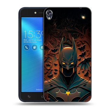 Силиконовый чехол на Asus ZenFone Live с принтом Batman Бэтмен Силиконовый чехол на Asus ZenFone Live с принтом Batman Бэтмен