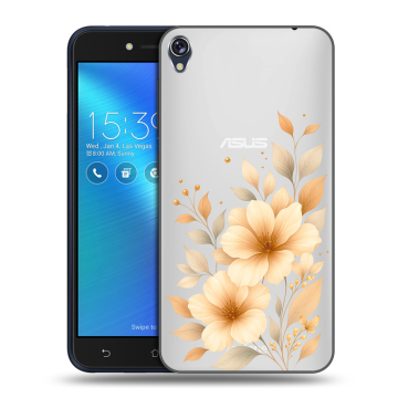 Силиконовый чехол на Asus ZenFone Live с принтом для девушки Силиконовый чехол на Asus ZenFone Live с принтом для девушки