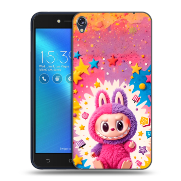 Силиконовый чехол на Asus ZenFone Live с принтом Labubu Лабубу Силиконовый чехол на Asus ZenFone Live с принтом Labubu Лабубу