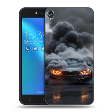Силиконовый чехол на Asus ZenFone Live с принтом BMW БМВ