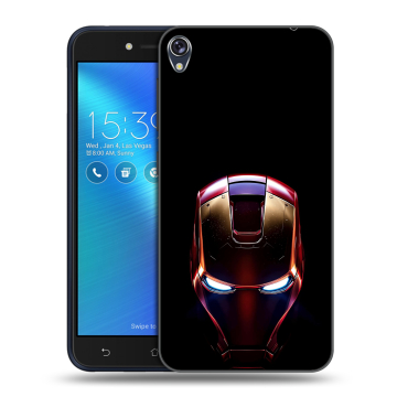 Силиконовый чехол на Asus ZenFone Live с принтом IronMan Железный человек Силиконовый чехол на Asus ZenFone Live с принтом IronMan Железный человек