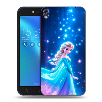 Силиконовый чехол на Asus ZenFone Live с принтом Холодное сердце Frozen Силиконовый чехол на Asus ZenFone Live с принтом Холодное сердце Frozen