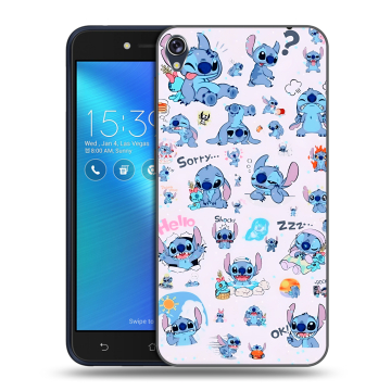 Силиконовый чехол на Asus ZenFone Live с принтом Лило и Стич