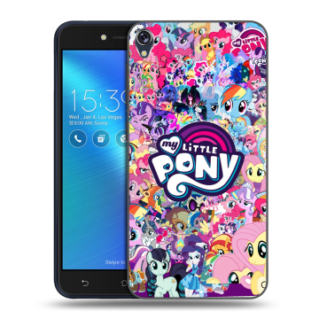 Силиконовый чехол на Asus ZenFone Live с принтом My little pony Дружба чудо Силиконовый чехол на Asus ZenFone Live с принтом My little pony Дружба чудо