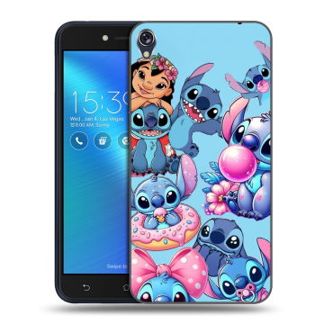 Силиконовый чехол на Asus ZenFone Live с принтом Лило и Стич