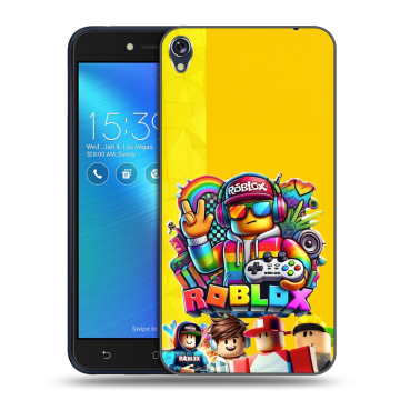 Силиконовый чехол на Asus ZenFone Live с принтом Roblox Роблокс Силиконовый чехол на Asus ZenFone Live с принтом Roblox Роблокс