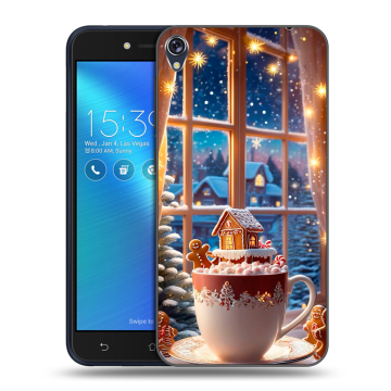 Силиконовый чехол на Asus ZenFone Live с принтом Новый год