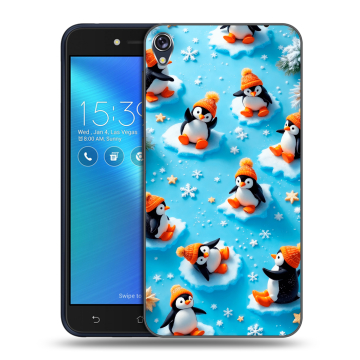 Силиконовый чехол на Asus ZenFone Live с принтом Новый год