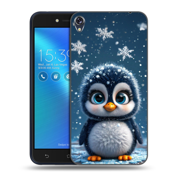 Силиконовый чехол на Asus ZenFone Live с принтом Новый год