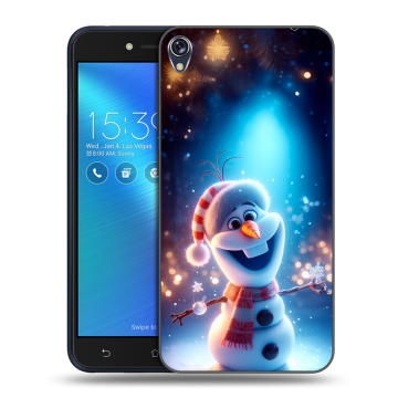 Силиконовый чехол на Asus ZenFone Live с принтом Новый год