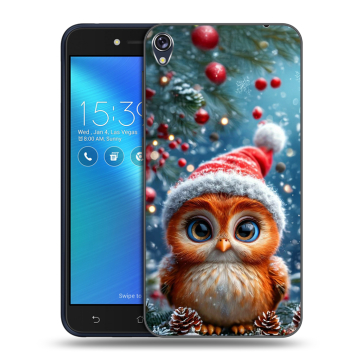 Силиконовый чехол на Asus ZenFone Live с принтом Новый год Силиконовый чехол на Asus ZenFone Live с принтом Новый год
