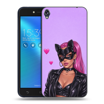 Силиконовый чехол на Asus ZenFone Live с принтом женский Силиконовый чехол на Asus ZenFone Live с принтом женский