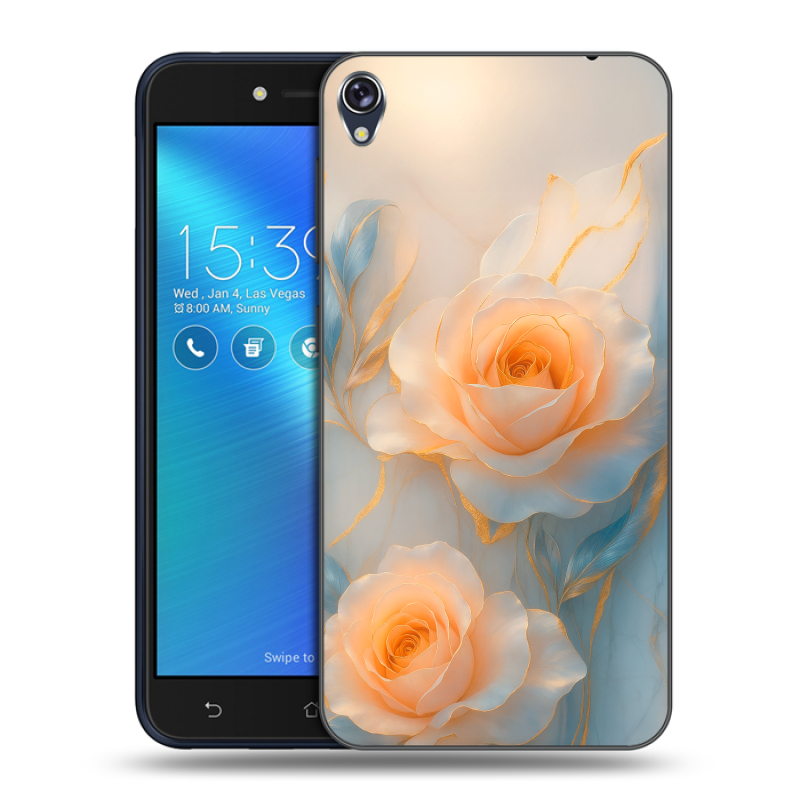 Силиконовый чехол на Asus ZenFone Live с принтом Женский Силиконовый чехол на Asus ZenFone Live с принтом Женский