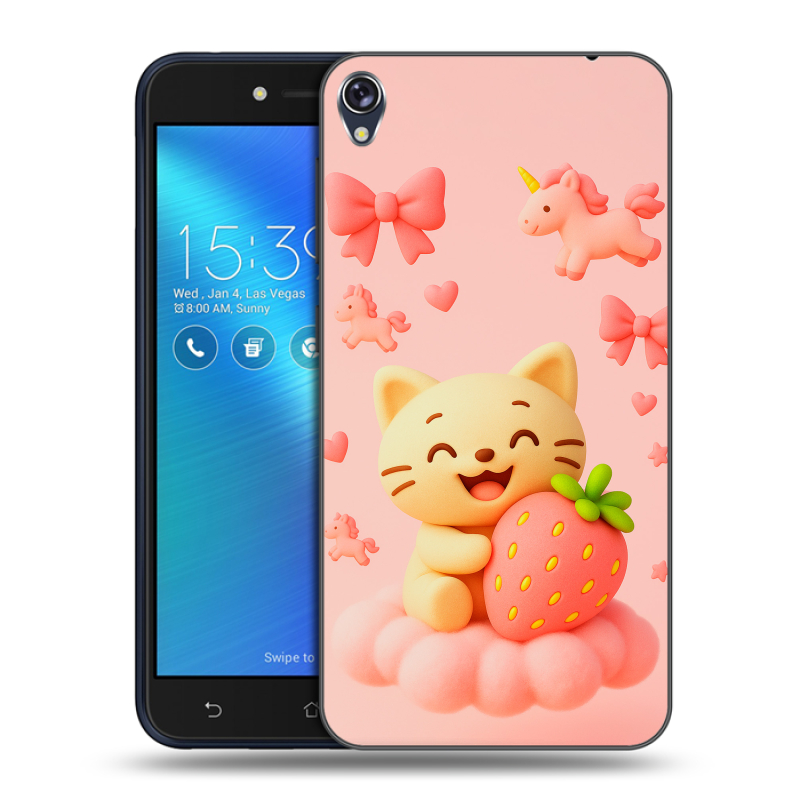 Силиконовый чехол на Asus ZenFone Live с принтом для девочек Силиконовый чехол на Asus ZenFone Live с принтом для девочек