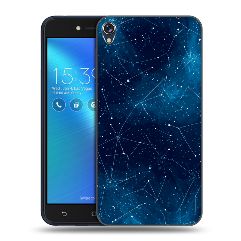Силиконовый чехол на Asus ZenFone Live с принтом Космос звезды Силиконовый чехол на Asus ZenFone Live с принтом Космос звезды