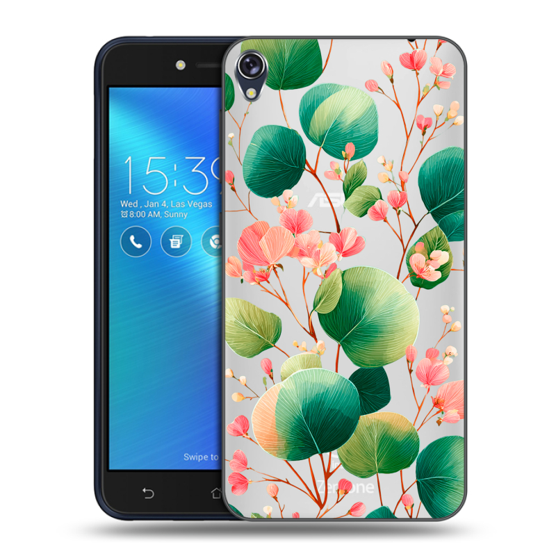 Силиконовый чехол на Asus ZenFone Live с принтом женский Силиконовый чехол на Asus ZenFone Live с принтом женский