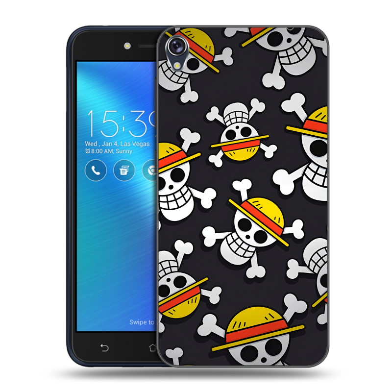 Силиконовый чехол на Asus ZenFone Live с принтом One Piece Ван Пис Силиконовый чехол на Asus ZenFone Live с принтом One Piece Ван Пис