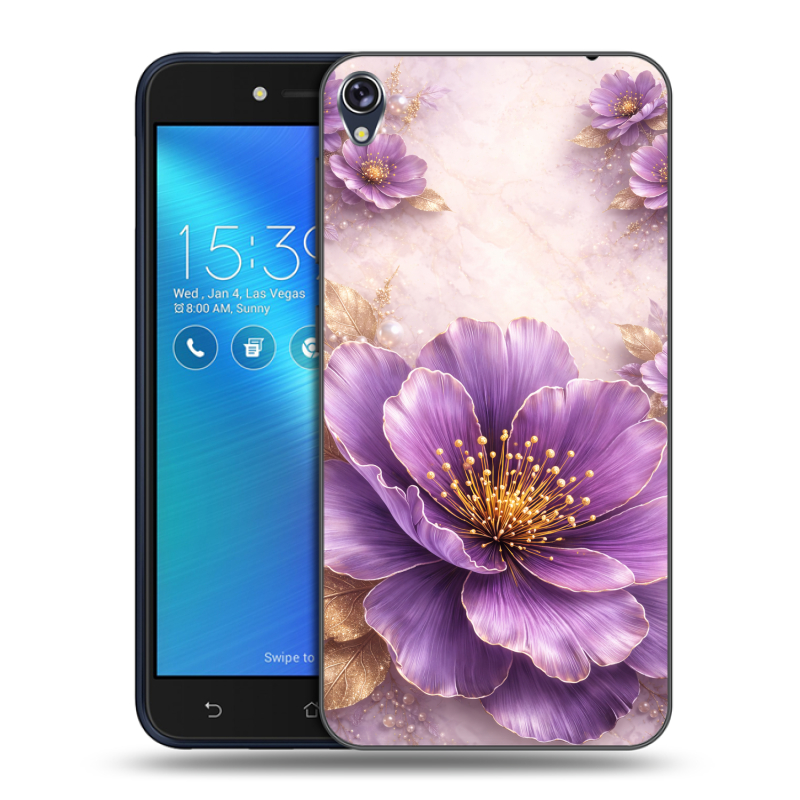 Силиконовый чехол на Asus ZenFone Live с принтом женский Силиконовый чехол на Asus ZenFone Live с принтом женский