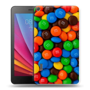 Силиконовый чехол на планшета Huawei MediaPad T3 7 с принтом Конфеты Силиконовый чехол на планшета Huawei MediaPad T3 7 с принтом Конфеты