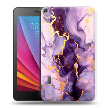 Силиконовый чехол на Huawei MediaPad T3 7 с принтом Мрамор Силиконовый чехол на Huawei MediaPad T3 7 с принтом Мрамор