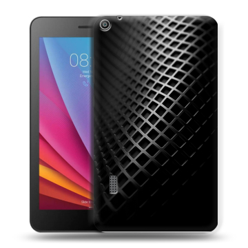 Силиконовый чехол на Huawei MediaPad T3 7 с принтом Текстура металла Силиконовый чехол на Huawei MediaPad T3 7 с принтом Текстура металла