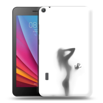 Силиконовый чехол на Huawei MediaPad T3 7 с принтом Силуэт