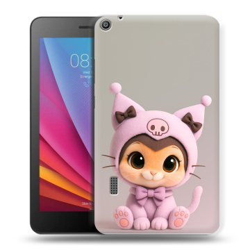 Силиконовый чехол на Huawei MediaPad T3 7 с принтом Куроми Kuromi Силиконовый чехол на Huawei MediaPad T3 7 с принтом Куроми Kuromi