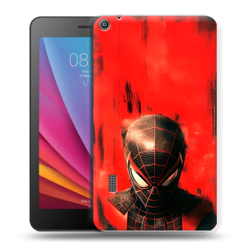 Силиконовый чехол на Huawei MediaPad T3 7 с принтом человек паук spiderman Силиконовый чехол на Huawei MediaPad T3 7 с принтом человек паук spiderman