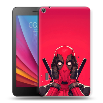 Силиконовый чехол на Huawei MediaPad T3 7 с принтом Дедпул Deadpool
