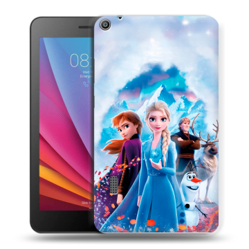 Силиконовый чехол на Huawei MediaPad T3 7 с принтом Холодное сердце Frozen Силиконовый чехол на Huawei MediaPad T3 7 с принтом Холодное сердце Frozen