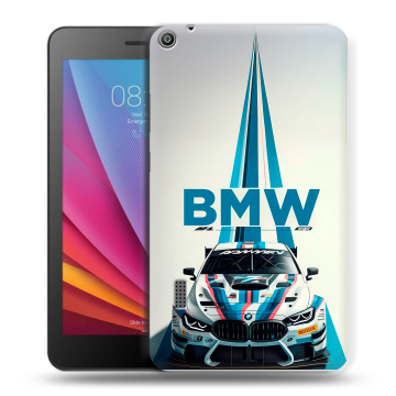 Силиконовый чехол на Huawei MediaPad T3 7 с принтом БМВ BMW Силиконовый чехол на Huawei MediaPad T3 7 с принтом БМВ BMW