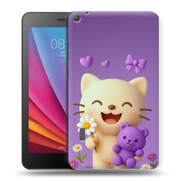 Силиконовый чехол на Huawei MediaPad T3 7 с принтом для девочек Силиконовый чехол на Huawei MediaPad T3 7 с принтом для девочек