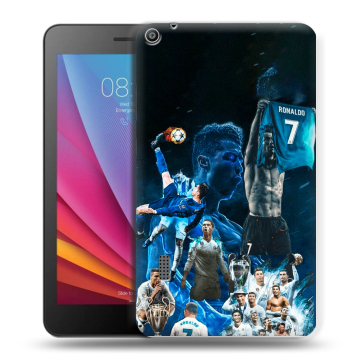Силиконовый чехол на Huawei MediaPad T3 7 с принтом Реал Роналдо