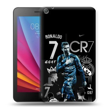 Силиконовый чехол на Huawei MediaPad T3 7 с принтом Реал Роналдо