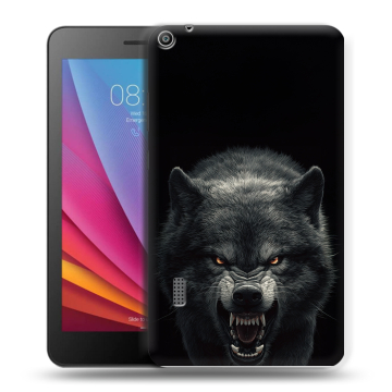 Силиконовый чехол на Huawei MediaPad T3 7 с принтом Волк Силиконовый чехол на Huawei MediaPad T3 7 с принтом Волк
