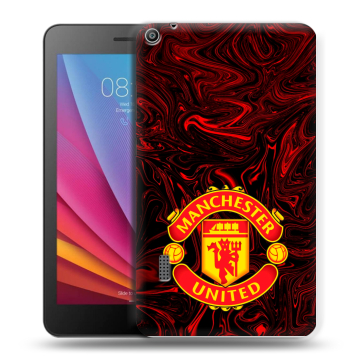 Силиконовый чехол на Huawei MediaPad T3 7 с принтом Manchester United Силиконовый чехол на Huawei MediaPad T3 7 с принтом Manchester United