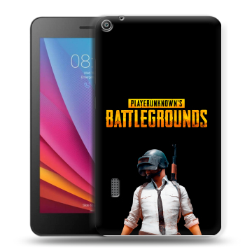 Силиконовый чехол на Huawei MediaPad T3 7 с принтом PUGB ПАГБ Силиконовый чехол на Huawei MediaPad T3 7 с принтом PUGB ПАГБ