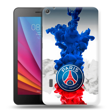 Силиконовый чехол на Huawei MediaPad T3 7 с принтом PSG ПСЖ Силиконовый чехол на Huawei MediaPad T3 7 с принтом PSG ПСЖ