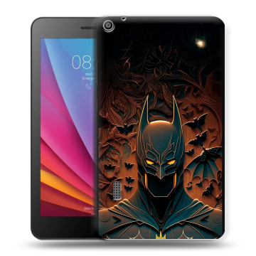 Силиконовый чехол на Huawei MediaPad T3 7 с принтом Batman Бэтмен Силиконовый чехол на Huawei MediaPad T3 7 с принтом Batman Бэтмен