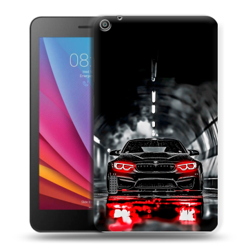 Силиконовый чехол на Huawei MediaPad T3 7 с принтом BMW БМВ