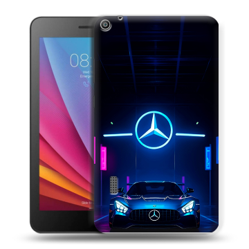 Силиконовый чехол на Huawei MediaPad T3 7 с принтом Mercedes Мерседес Силиконовый чехол на Huawei MediaPad T3 7 с принтом Mercedes Мерседес