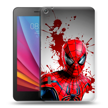 Силиконовый чехол на Huawei MediaPad T3 7 с принтом Spiderman Человек паук Силиконовый чехол на Huawei MediaPad T3 7 с принтом Spiderman Человек паук