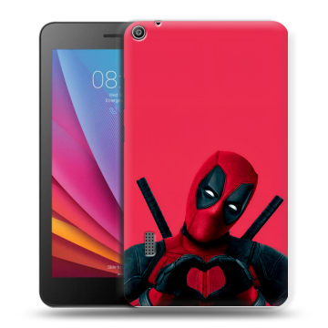 Силиконовый чехол на Huawei MediaPad T3 7 с принтом Дедпул Deadpool