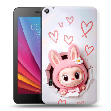 Силиконовый чехол на Huawei MediaPad T3 7 с принтом Labubu Лабубу