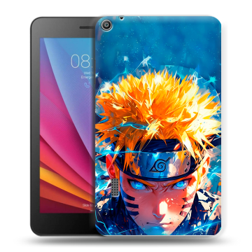 Силиконовый чехол на Huawei MediaPad T3 7 с принтом Аниме Наруто Naruto
