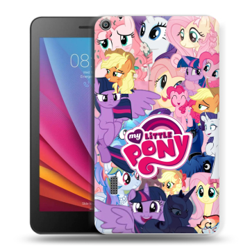 Силиконовый чехол на Huawei MediaPad T3 7 с принтом My little pony Дружба чудо Силиконовый чехол на Huawei MediaPad T3 7 с принтом My little pony Дружба чудо