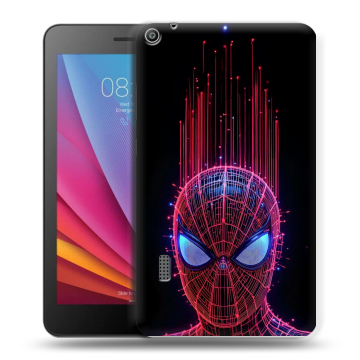 Силиконовый чехол на Huawei MediaPad T3 7 с принтом Spiderman Человек паук Силиконовый чехол на Huawei MediaPad T3 7 с принтом Spiderman Человек паук