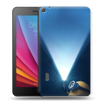 Силиконовый чехол на Huawei MediaPad T3 7 с принтом Миньоны Силиконовый чехол на Huawei MediaPad T3 7 с принтом Миньоны