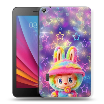 Силиконовый чехол на Huawei MediaPad T3 7 с принтом Labubu Лабубу Силиконовый чехол на Huawei MediaPad T3 7 с принтом Labubu Лабубу